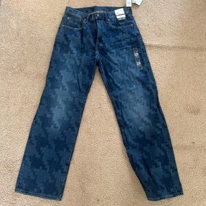 Men's GAP X DAP limited 90s loose pattern jeans